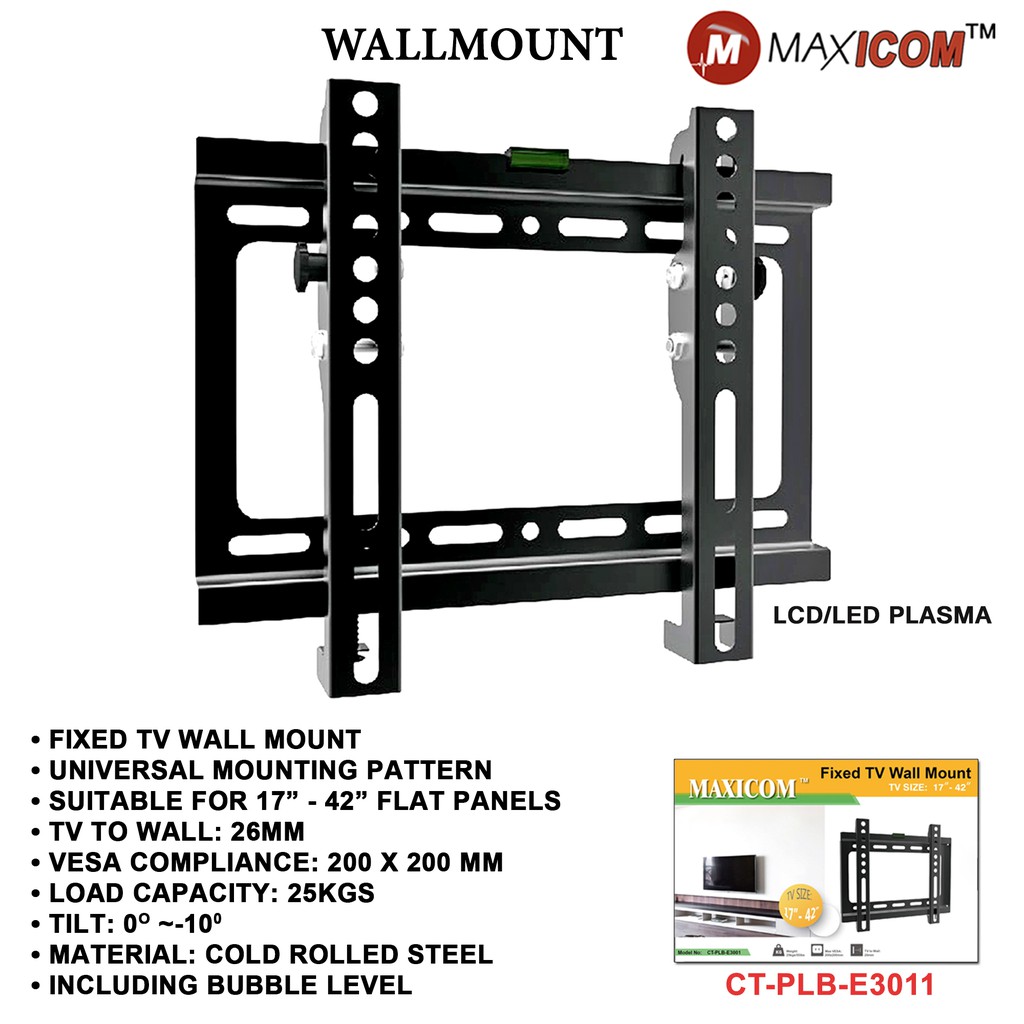 Maxicom tv deals wall mount