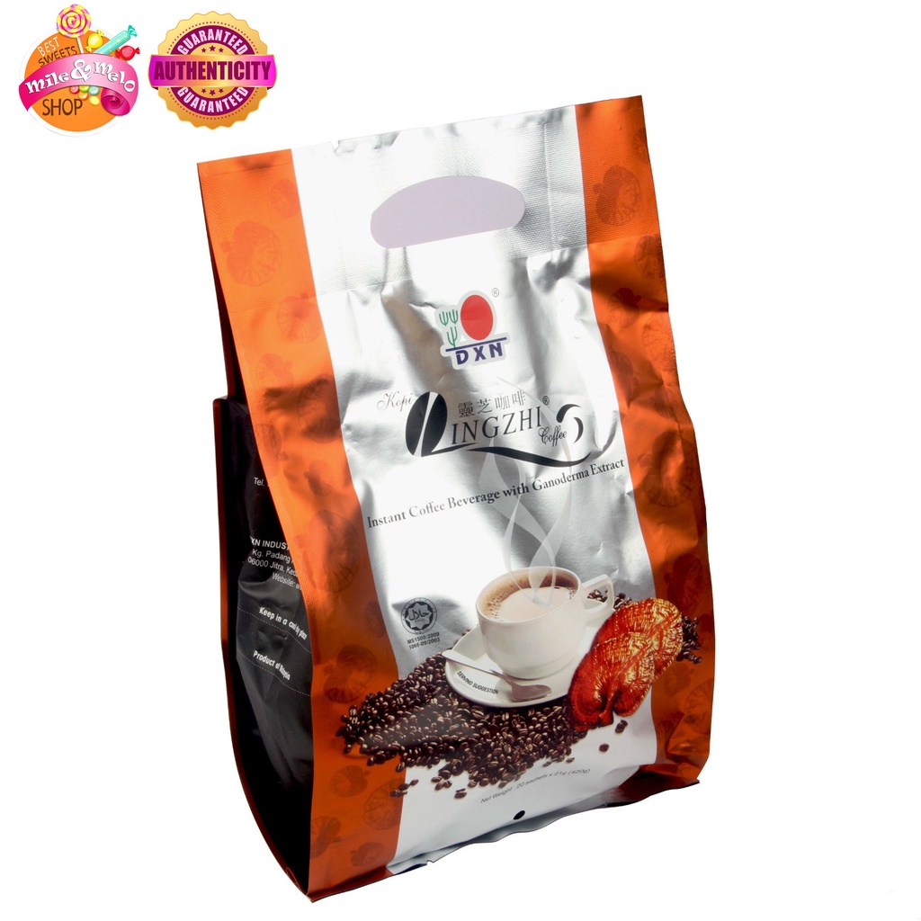 AUTHENTIC DXN COFFEE 3IN1 21g X 20s | Shopee Philippines