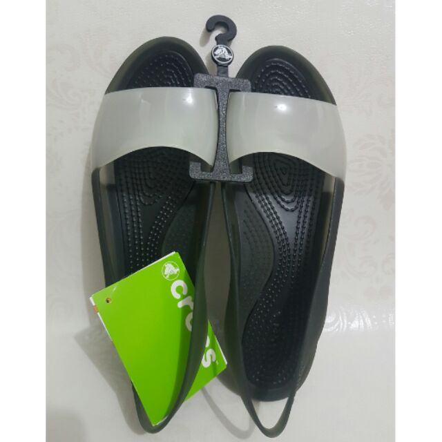 Crocs colorblock slingback sale flat