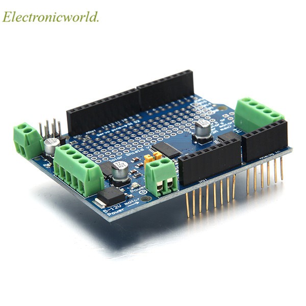 IIC I2C TB6612 Mosfet Stepper Motor PCA9685 PWM Servo Driver Shield V2 ...