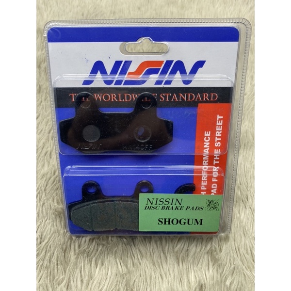 NISSIN DISC BRAKE PADS SHOGUN Made in Japan | Shopee Philippines