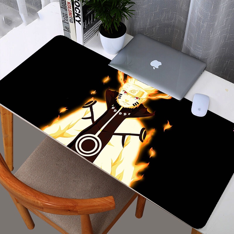 Naruto Mouse Pad Gamer Rug Non-slip Mat Varmilo Gaming Computer Table ...