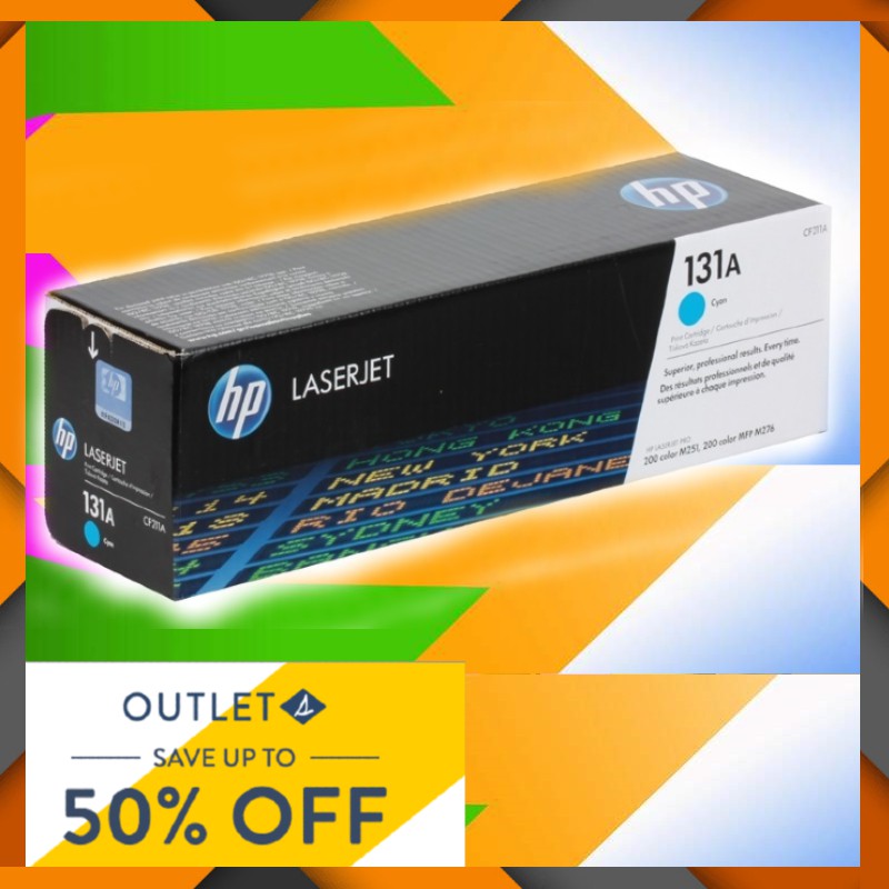 Hp 131a Cyan Laserjet Original Toner Cartridge Cf211a Shopee Philippines