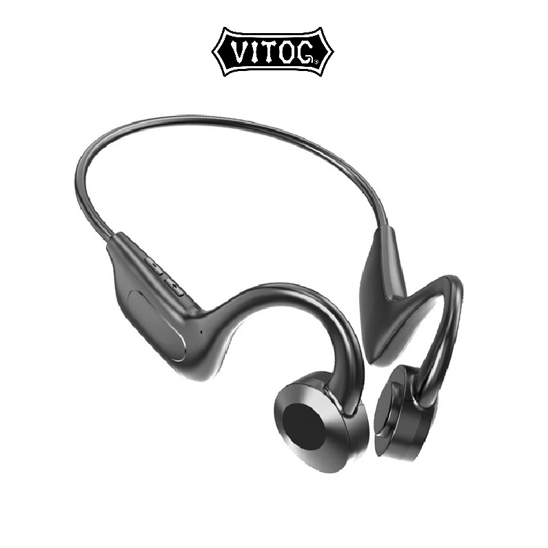 Vitog Vg02 Tws Bone Conduction Wireless Earphone Bluetooth Compatible Sports Running Waterproof 2546