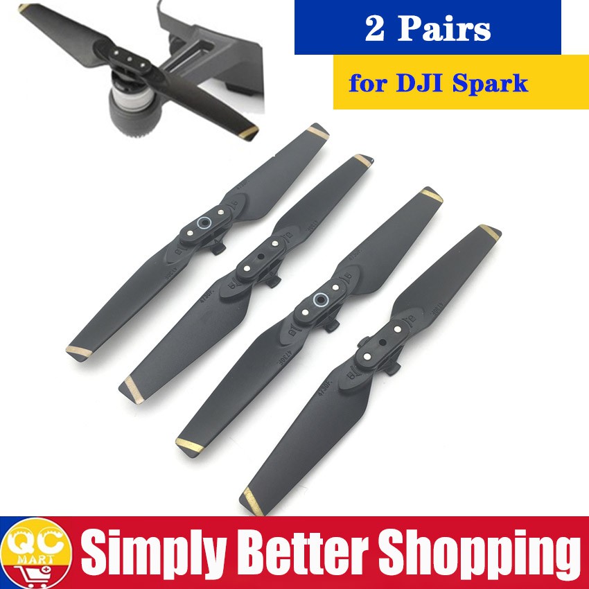 4x Quick-Release Folding Propellers For DJI Mavic Pro & Mavic Pro Platinum – CW/CCW Set (8330 Model)