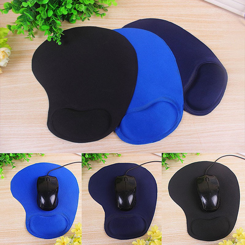 Durable Wrist Ergonomic Rubber Laptop Computer Mouse Pad READY STCOK ...