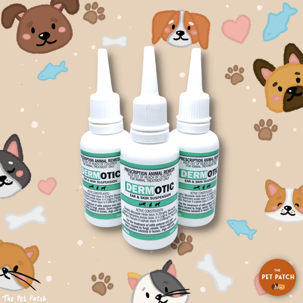 Ilium Dermotic Antibiotic Ear And Skin Medicine For Dogs And Cats Shopee Philippines