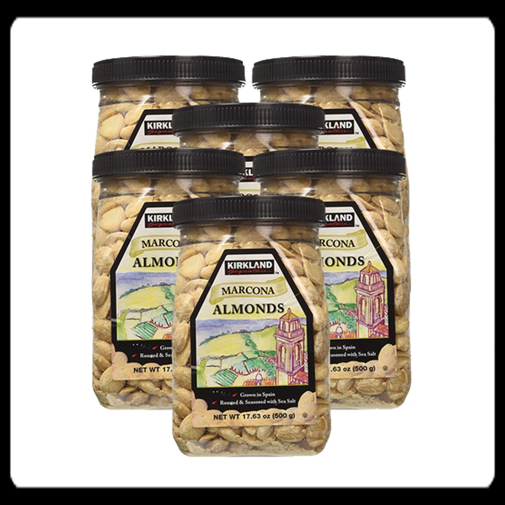 Kirkland Signature Marcona Almonds 6 Pack (500grams perpack) Shopee