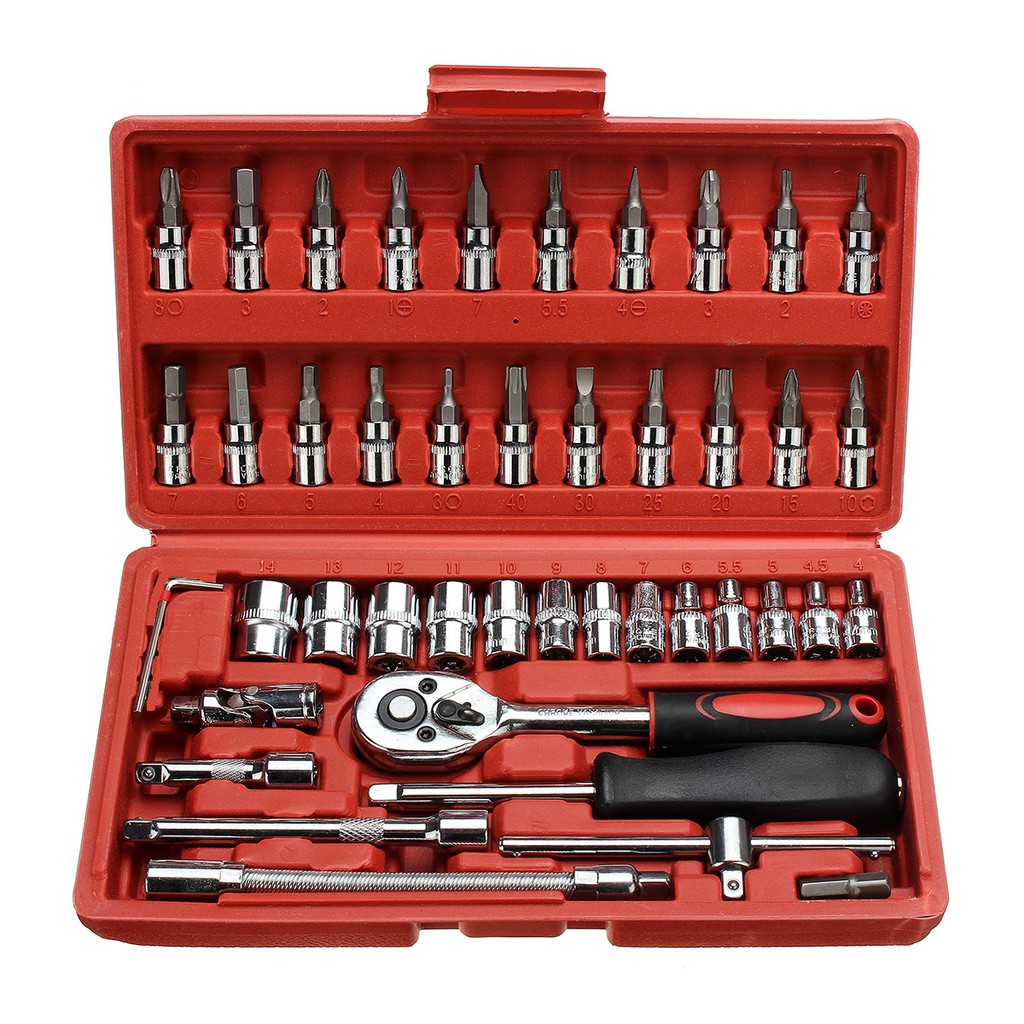 TechTrance 40 in 1 Motorcycle & Motor Vehicle Screw Driver Tool Kit ...