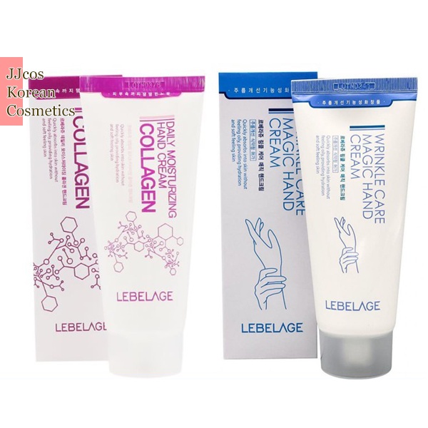 Lebelage Hand Cream (Collagen Moisturizing / Wrinkle Care) 100ml Tube