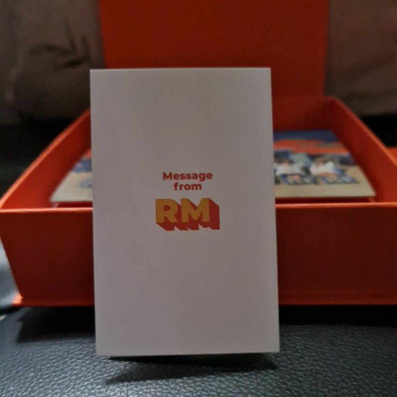 BTS message card RM BTS Butter | Shopee Philippines