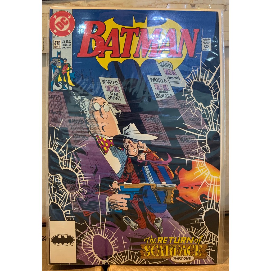 Dc Comics: 1992 - Batman #475 - 1st Appearance of Renee Montoya ...