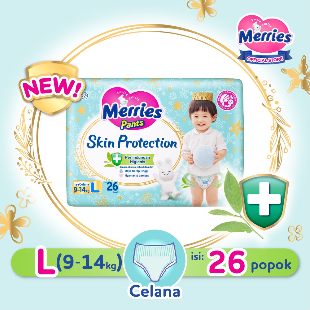 Merries Skin Protection Baby Diapers Pants S34S 34/M30 M 30 L26 L 26 ...