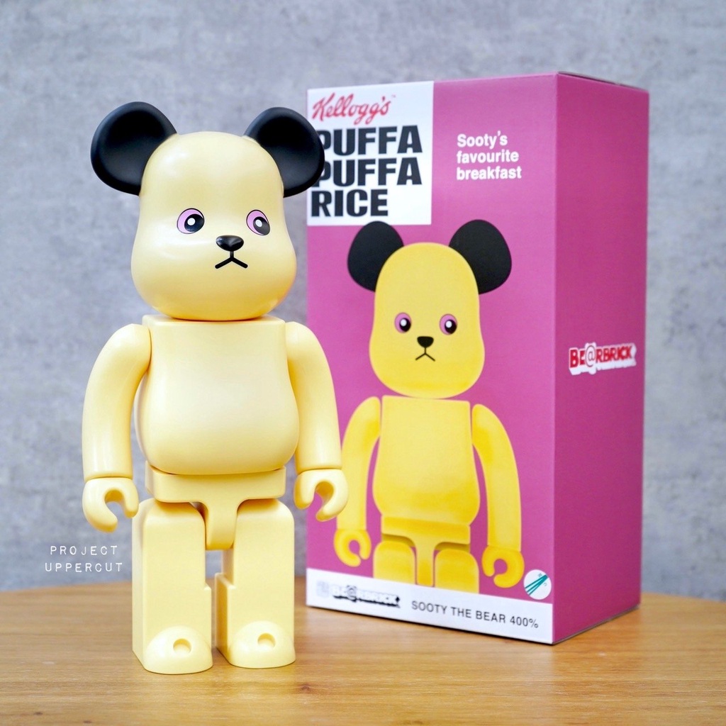 BE@RBRICK 4 KELLOGG'S PUFFA RICE : Sooty The Bear [New] | Shopee ...
