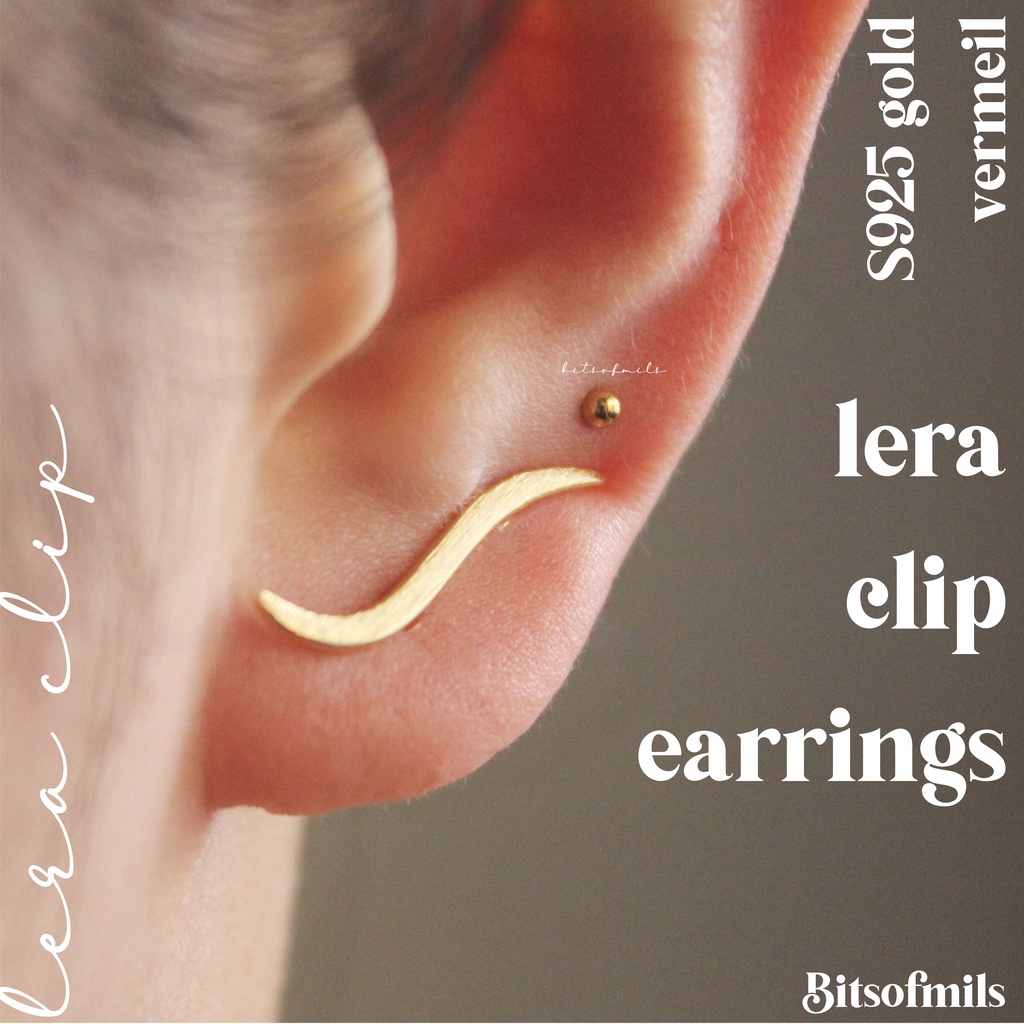 Clip on sale ear climbers