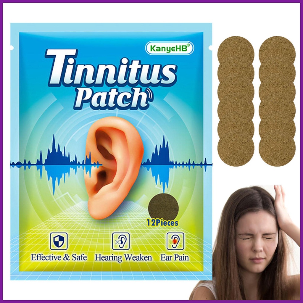 Natural Ear Tinnitus Treatments Patch Herbal Ringing Buzzing Relief