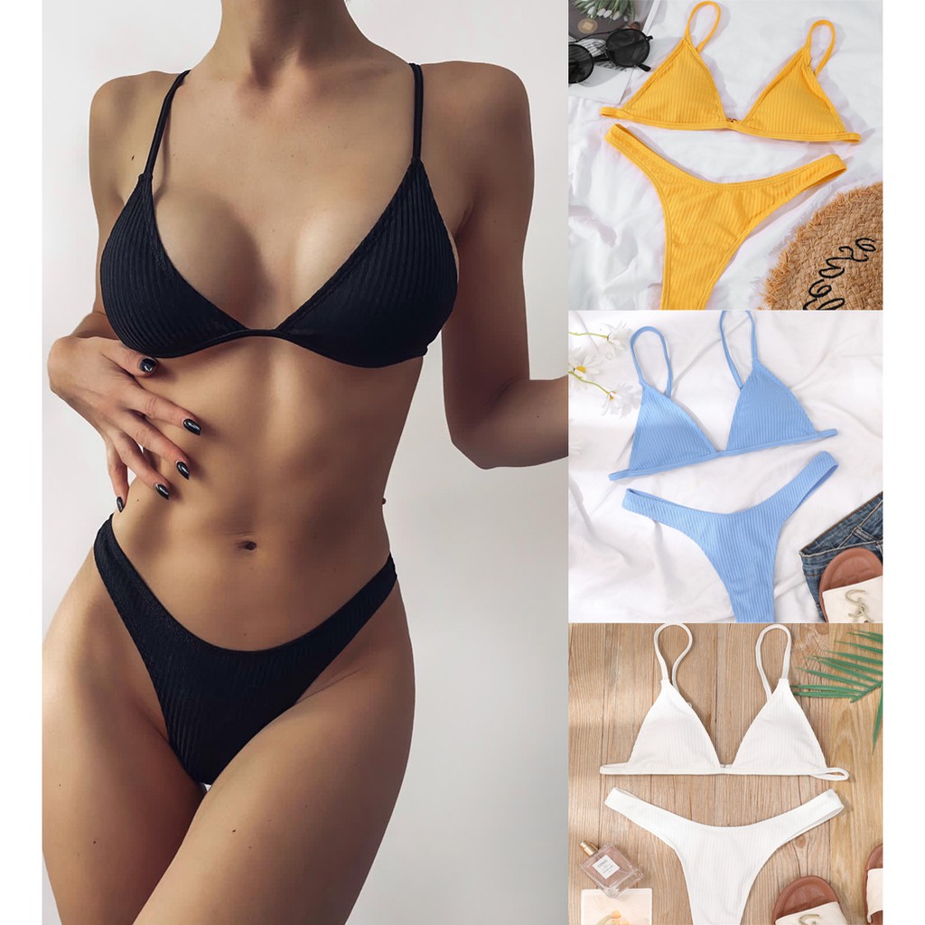 Halter two piece swimsuit online