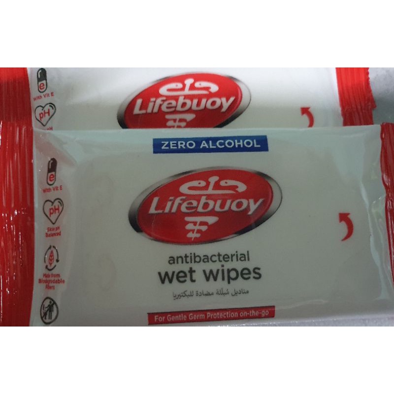 Lifebuoy Antibacterial Wet Wipes Original Shopee Philippines