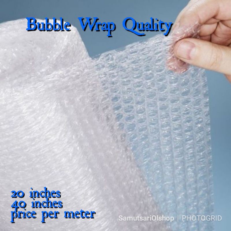 Bubble Wrap Quality Per Meter Shopee Philippines