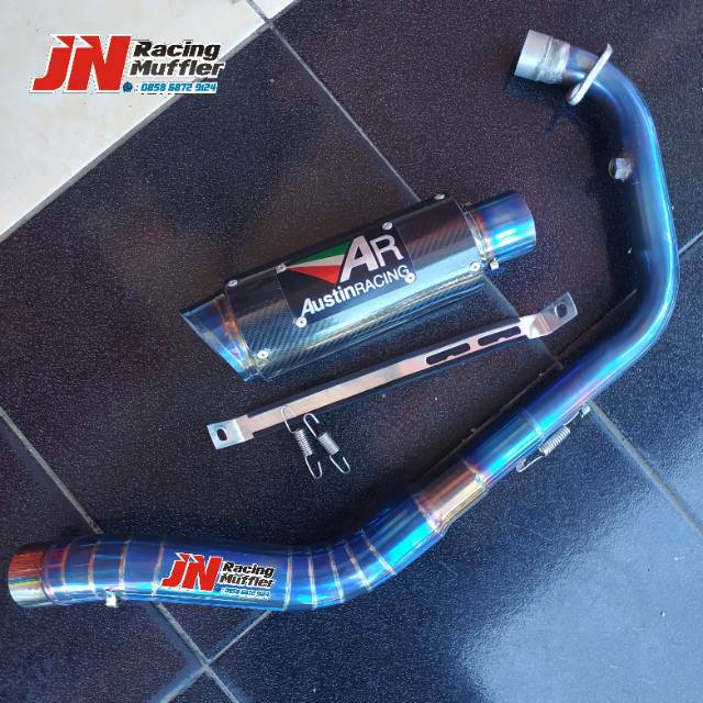 Austin Racing exhaust for vixion, cbr, r15, fu, sonic, etc. | Shopee ...