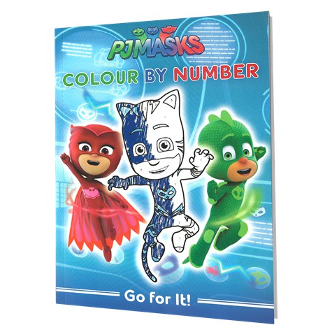 PJ Masks Colour by Number | Shopee Philippines