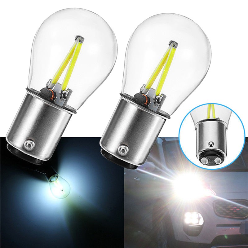 FX 1PCS12V Car Bulb LED Brake Taillight Standby COB 1157 BA15D