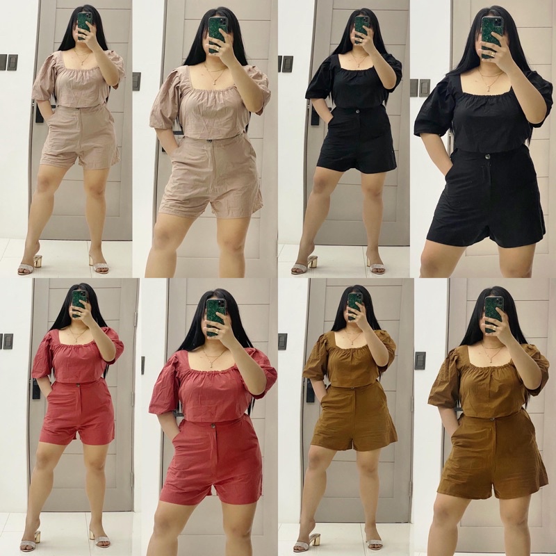 Addison terno by Plus size collection | Shopee Philippines