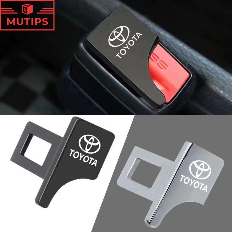 Zinc Alloy Car Safety Seat Belt Buckle Hidden Clip for Toyota Vios Rush