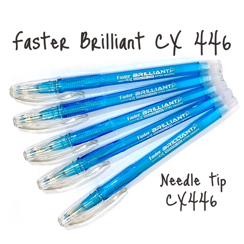 ペン Faster Brilliant Ball Pen CX446 | Shopee Malaysia