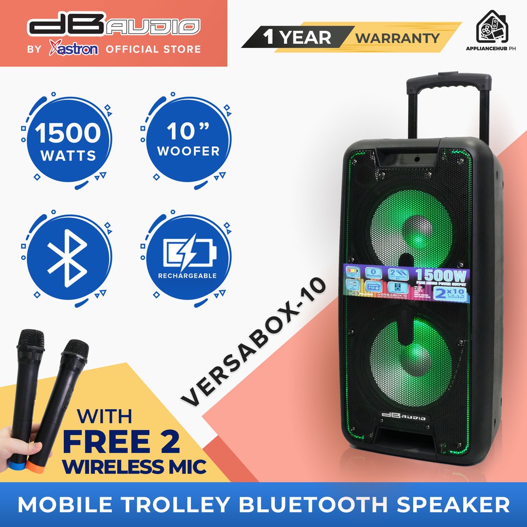 Db audio best sale trolley speaker