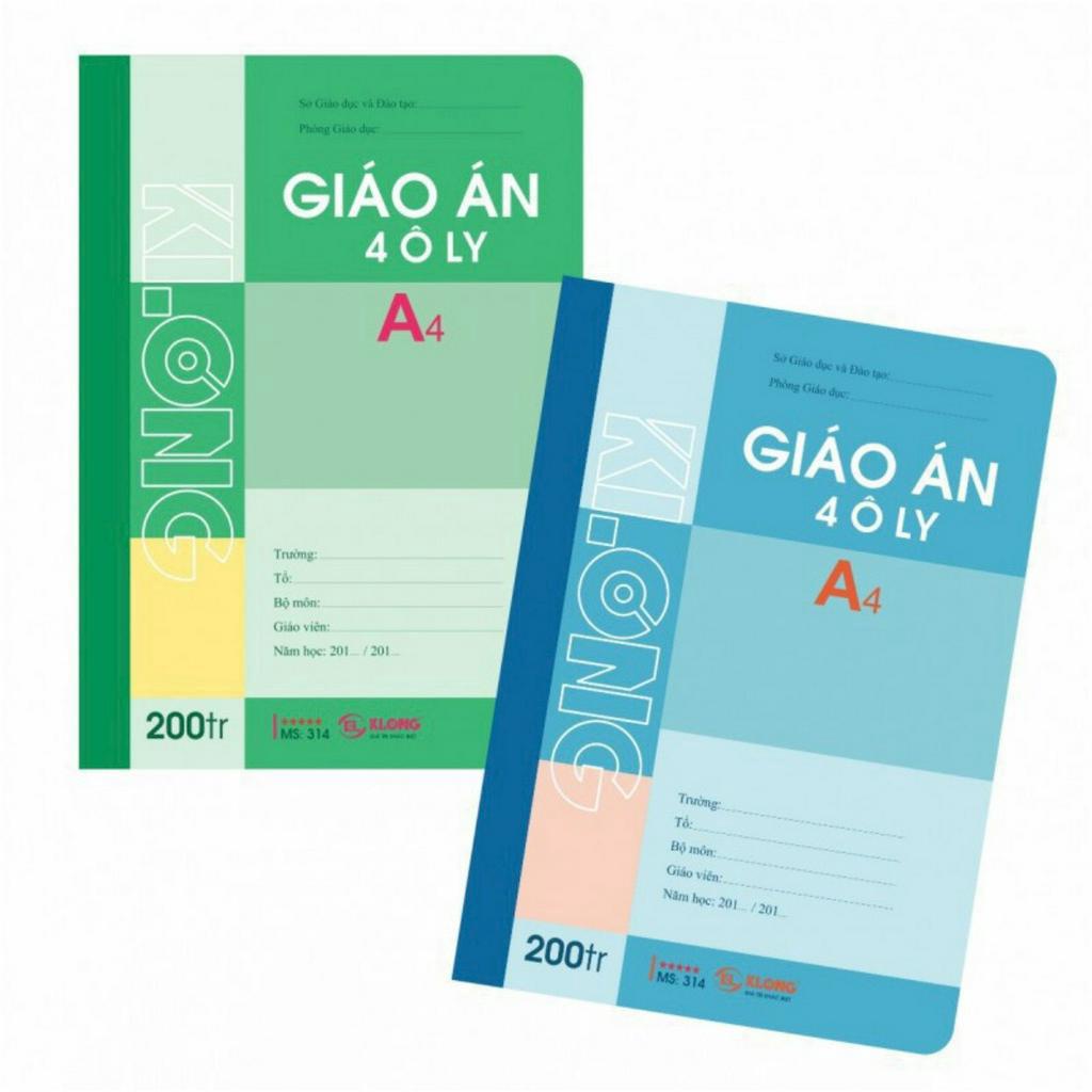 Klong A4 4-Liner Lesson Plan Notebook - MS:314 (200 Pages) | Shopee ...