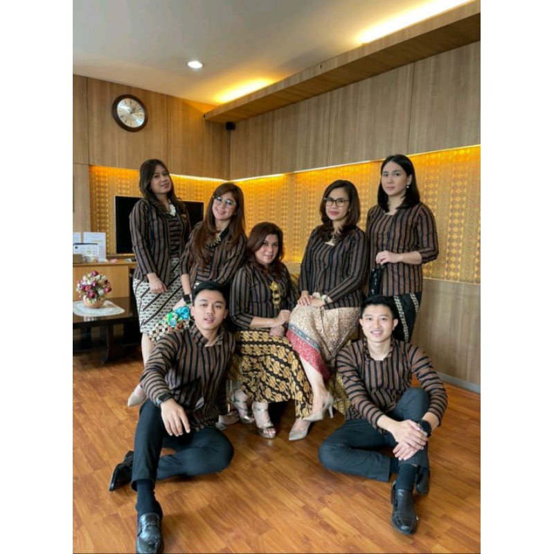 Stone Lice Striated And Traditional Kebaya Models Shopee Philippines