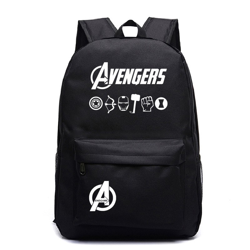 Marvel Avengers & amp; DC Justice League Series Hero Backpack Black