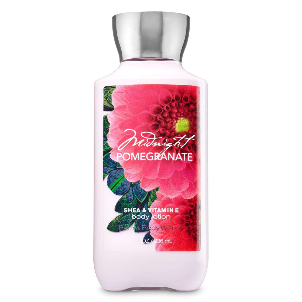 Bath & Body Works Midnight Pomegranate Shea and Vitamin E Body Lotion