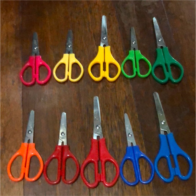 Mini Morandi Color Folding Scissors Travel Portable Design