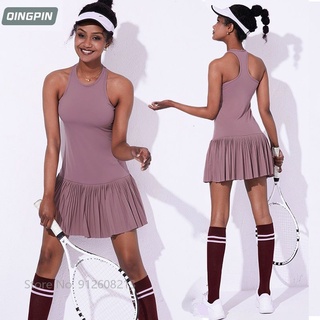 sport Woman Tennis badminton skirt Quick Dry Dress Gym workout