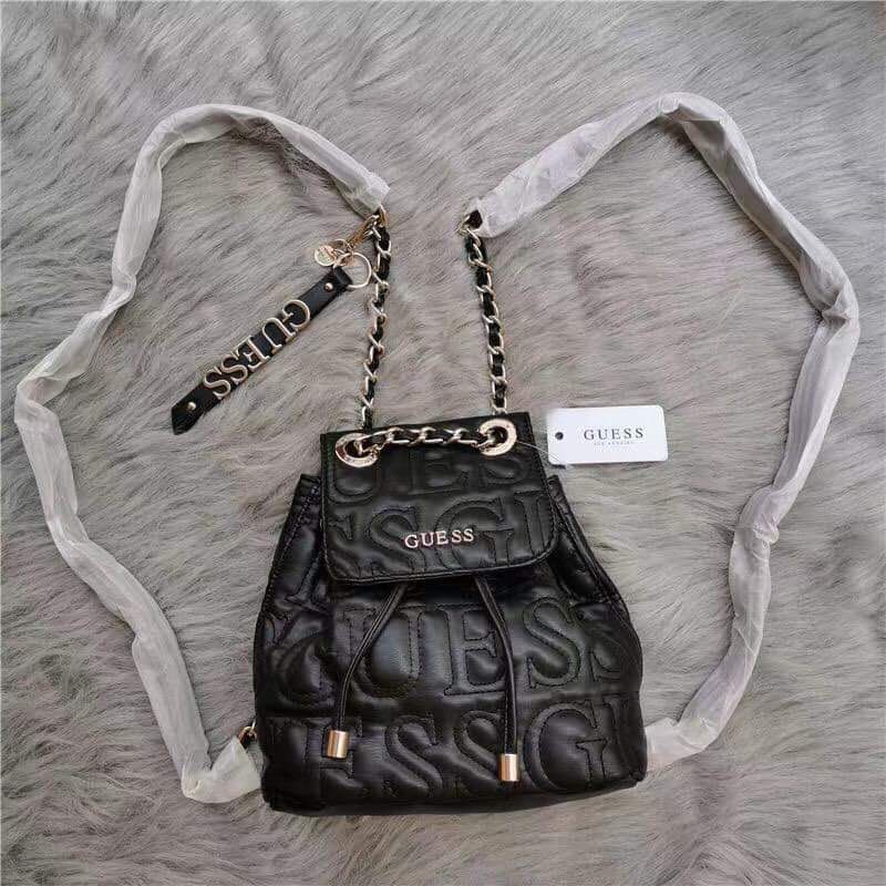 Guess small sale backpack price