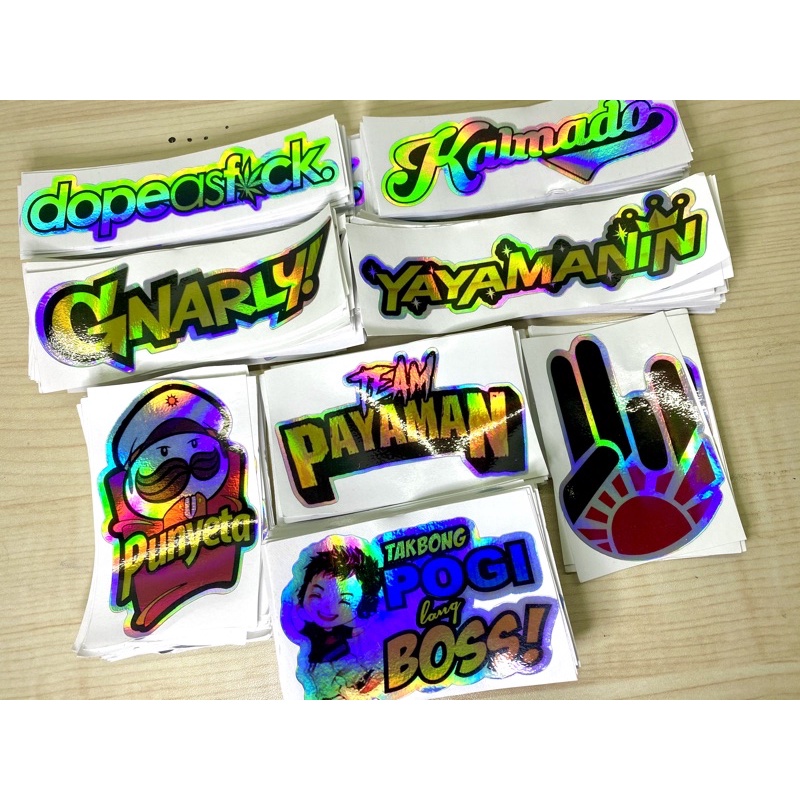Motorcycle/Car Outdoor Stickers (Set B) | Shopee Philippines