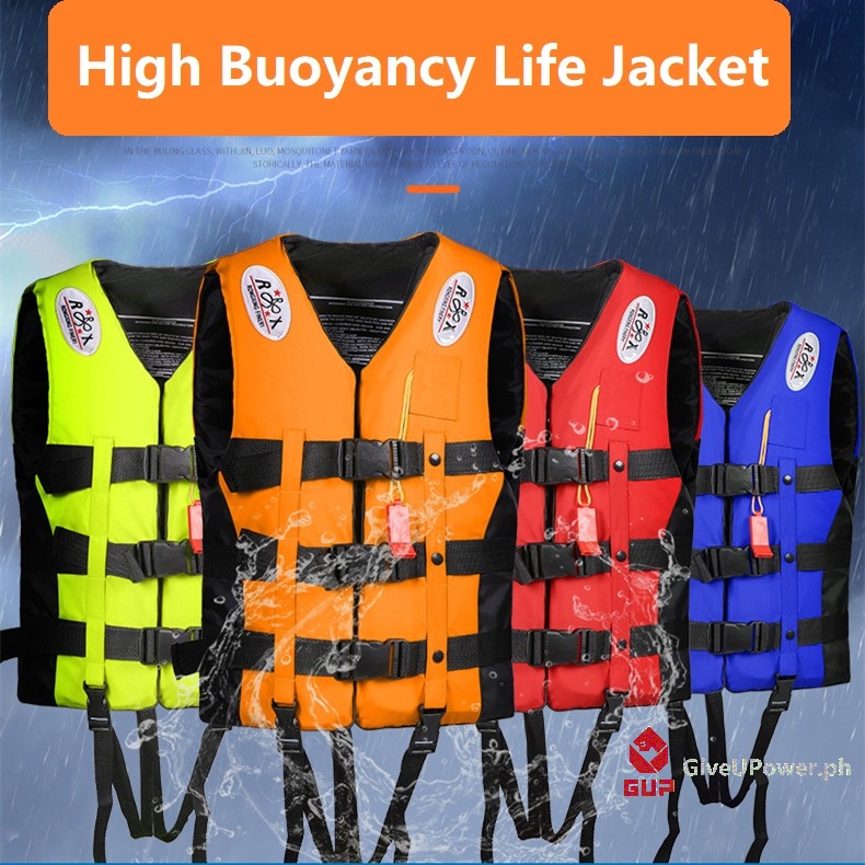 Life Vest Jacket Kids Adults Marine Safety Life Jacket For Outdoor