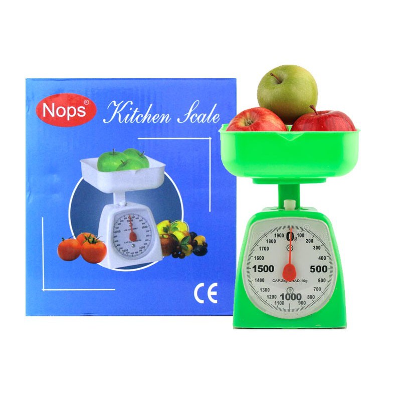 mechanical manual kitchen food scale with