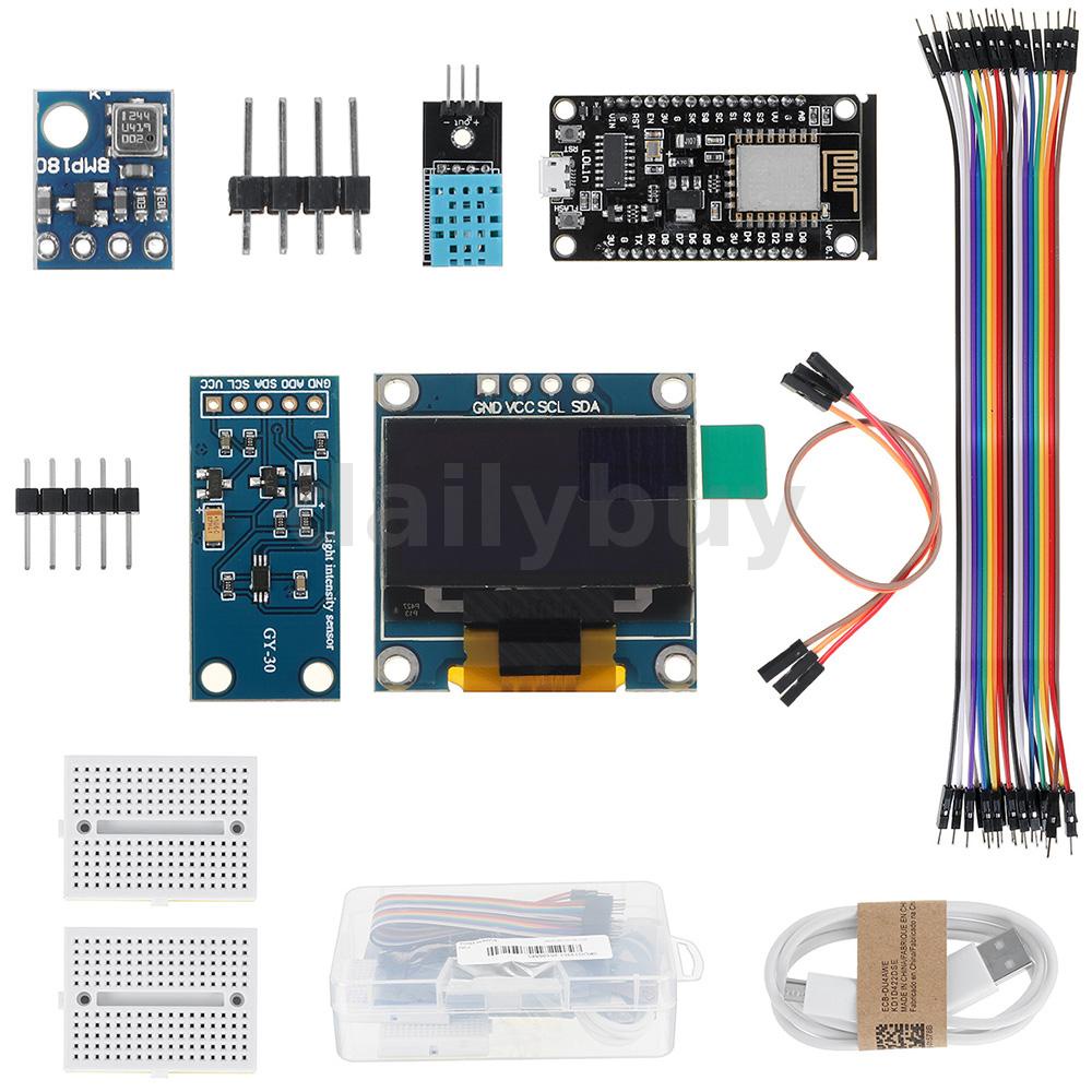 ESP8266 Weather Station Kit with Temperature Humidity Atmosphetic