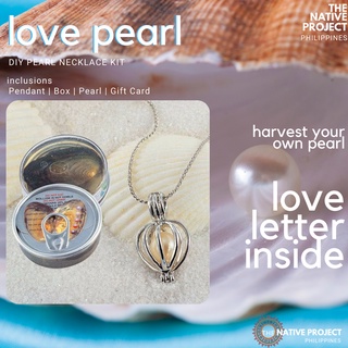 Clam pearl hot sale necklace kit