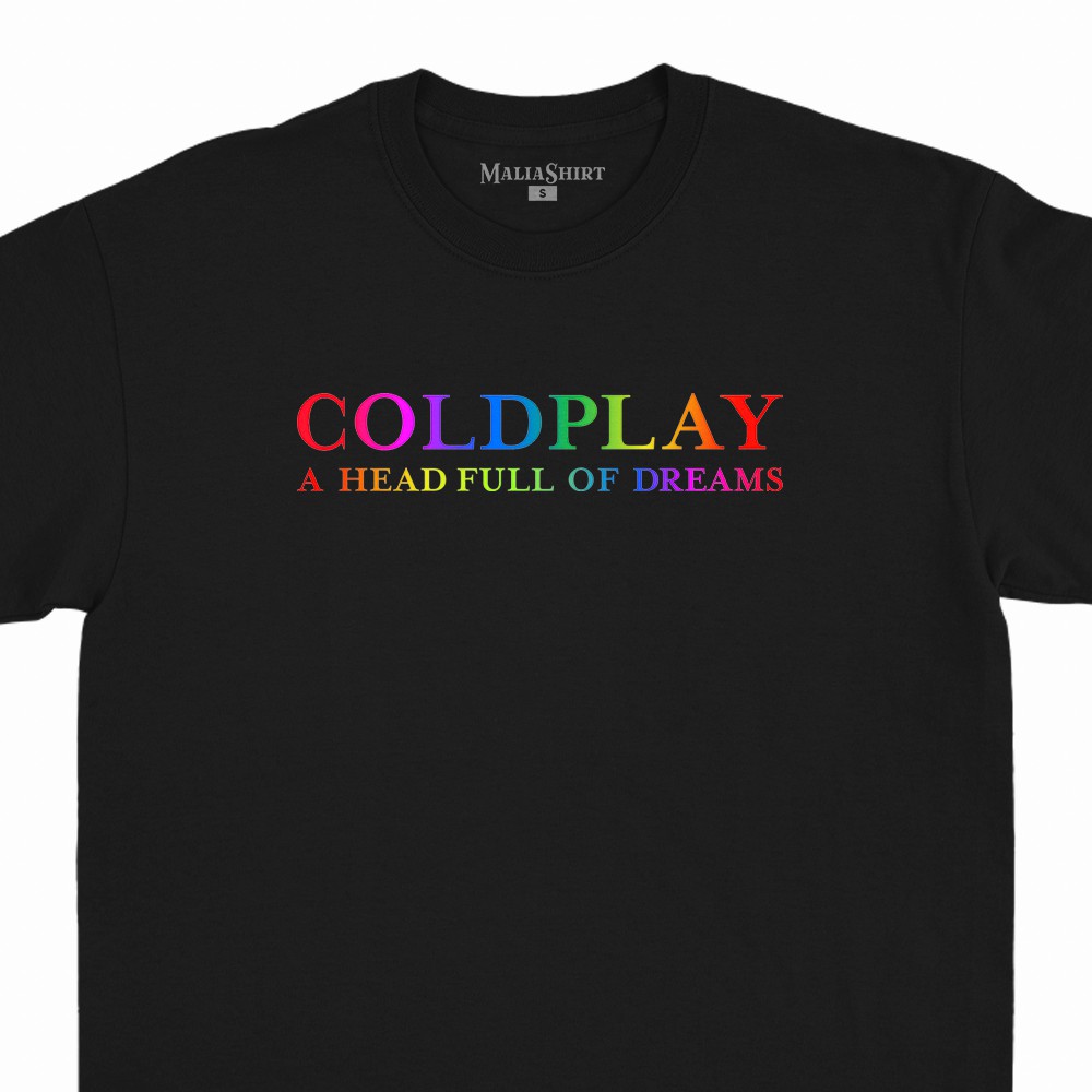 Coldplay t shirt outlet head full of dreams