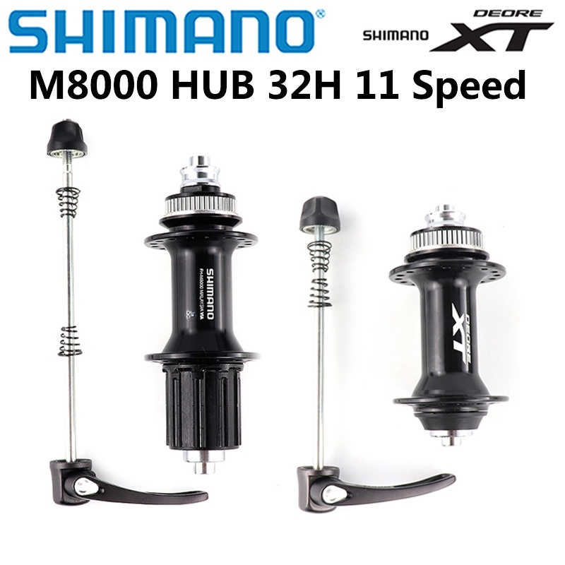 SHIMANO Deore XT M8000 Front Rear Hub FH M8000 HB M8000 Centerlock QR  10x135mm 32 Hole MTB Bike Quick Release original