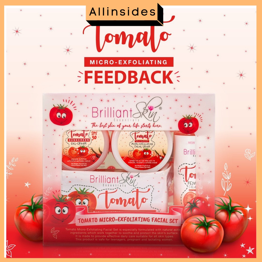 ♚Legit Brilliant Skin Essential Micro Exfoliating Facial Set Safe For