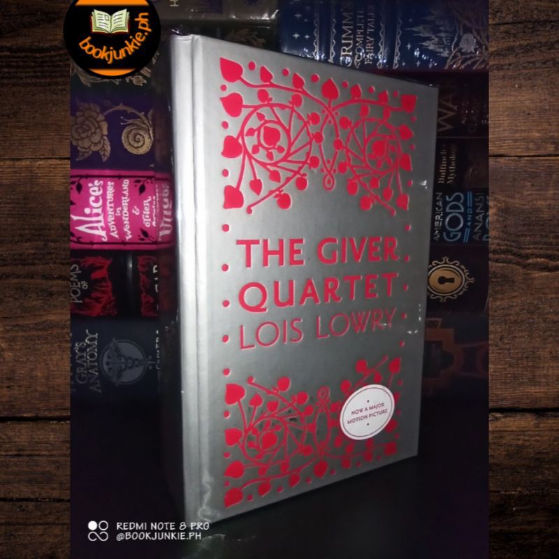 The Giver Quartetby Lois Lowryomnibus Edition 4 Books In 1 Hardcover Wribbon Marker Shopee 