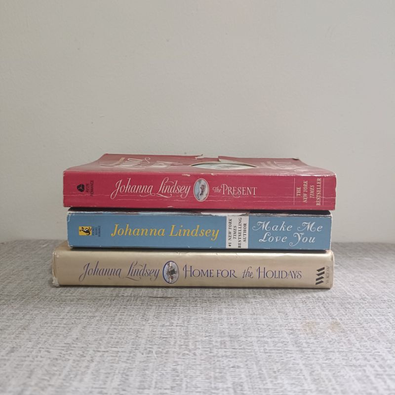 JOHANNA LINDSEY BOOKS (PRELOVED) | Shopee Philippines