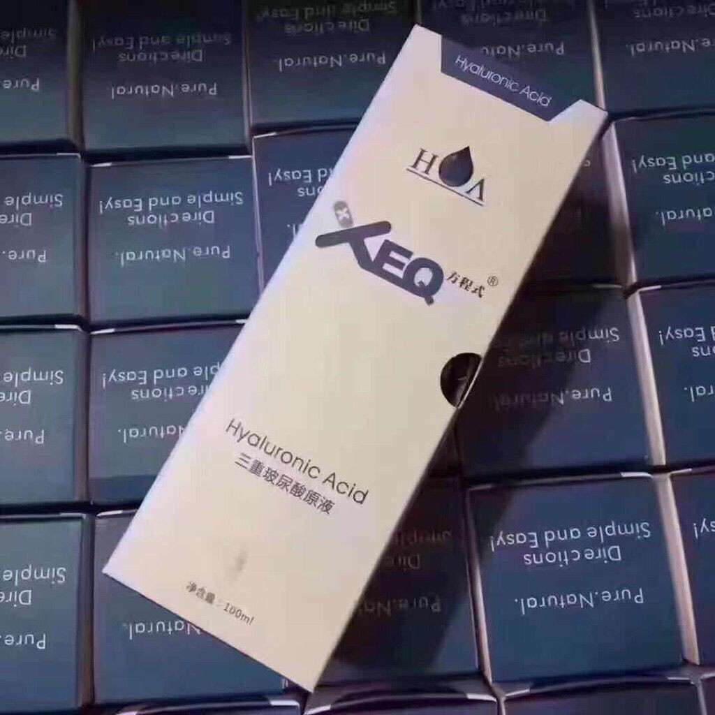 XEQ 100 Pure Hyaluronic Acid Serum Delvo Triple Pure Primary
