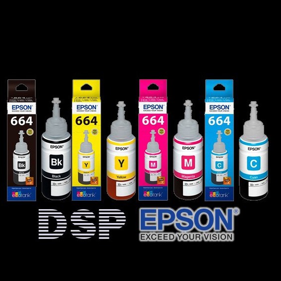 Epson 70ml Original T664 Ink Bottle Bymc Shopee Philippines 2713