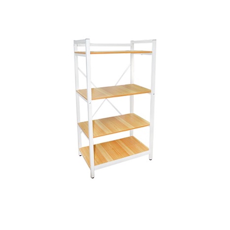 4 Layer Multi-Functional Rack White B organizer furniture shelf rack ...